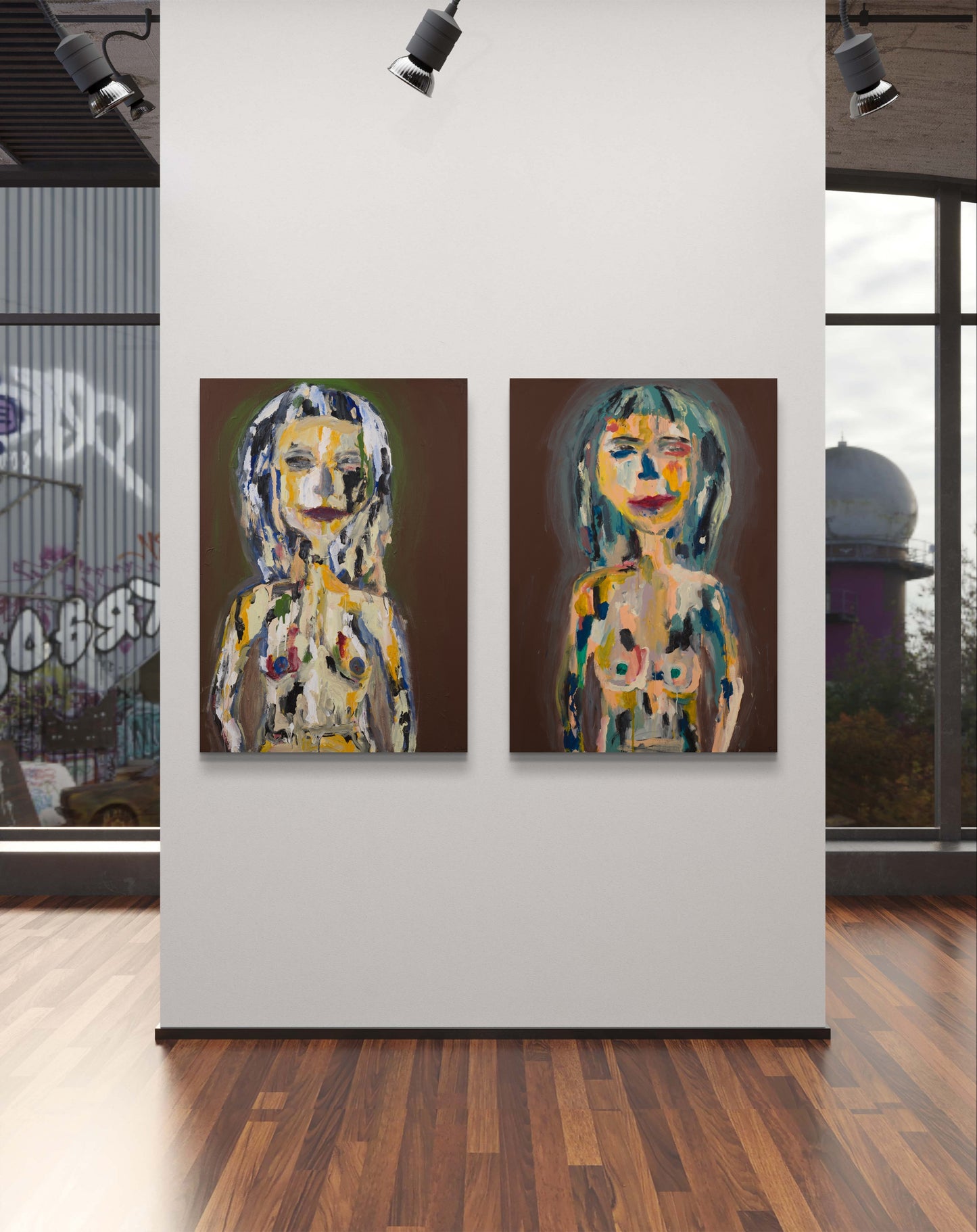 The Older Sister canvas